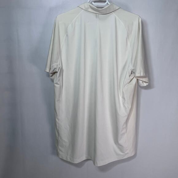 Lululemon Men's Ivory Blend Technical Polo Size XL.‎ EUC - Picture 3 of 4